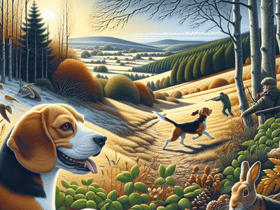 Exploring the Beagle's Hunting Pedigree: From Rabbits to Retrieval