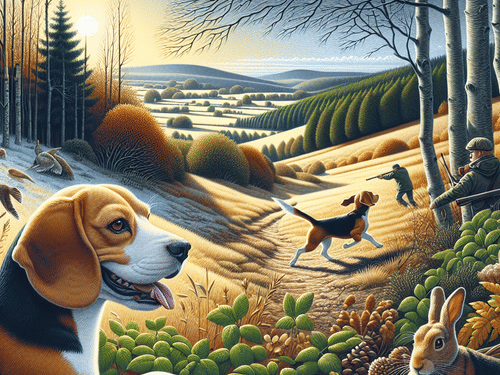 Exploring the Beagle's Hunting Pedigree: From Rabbits to Retrieval