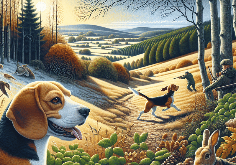 Exploring the Beagle's Hunting Pedigree: From Rabbits to Retrieval