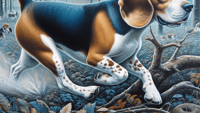 Unveiling the Peculiarities of the Blue Tick Beagle's Hunting Skills