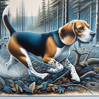 Unveiling the Peculiarities of the Blue Tick Beagle's Hunting Skills